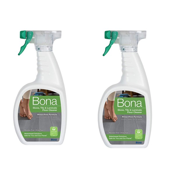 Bona Stone, Tile & Laminate Floor Cleaner Spray, 32 oz, 32 Fl Oz.Set of 2