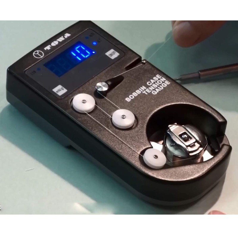 CKPSMS Brand - TOWA Digital Bobbin Case Tension Gauge Compare