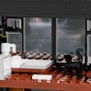 NETEHU Romance Films Fans Architecture Blocks，House Building Set House Present