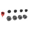 3/4 Inch Rain Barrel Bulkhead Fitting Kit with Plugs Hole