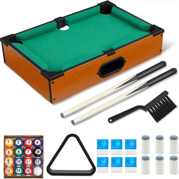 Shappy Mini Pool Table Set Pool Table for Cats Small