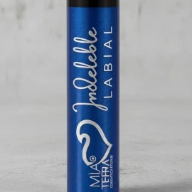 Labial Indeleble Mia Terra Cosmetics Color Azul                                                                                                       