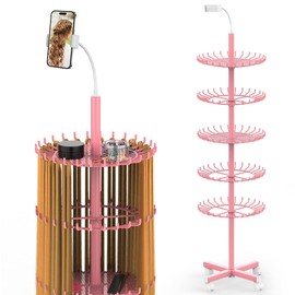 VIFOCUFY Braiding Hair Rack Standing (pink)