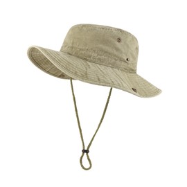 Zylioo Large Heads Boonie Hat,Floppy Hats for Men Sun Protection,Extra Large Sun Hat,Wide Brim Bucket Hat for Big Heads Khaki