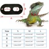3 Packs Bearded Dragon Harness and Leash Adjustable(S,M,L) - Soft