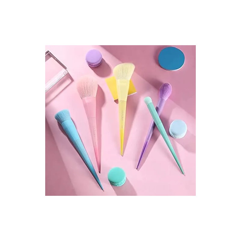 Docolor Brochas De Maquillaje 17 Piezas Juego De Brochas De