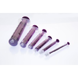 ENFit® Reusable Sterile Syringe with O-Ring - 10ml (10-pack, Individually Packaged, Purple Plunger, DEHP/Latex Free)