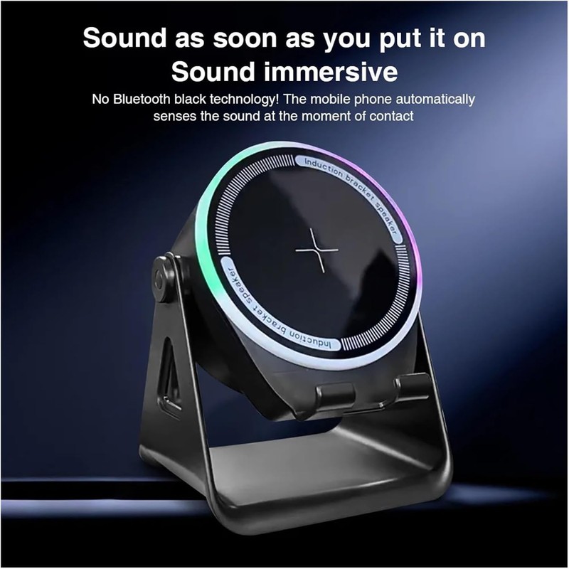 Bluetooth Stereo Speaker con Soporte para Celular – JETVBMGQRWND