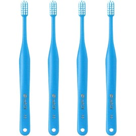 【歯科専用 口が小さな向け歯ブラシ】オーラルケア [5本]オトナタフト20 SS(スーパーソフト)スカイブルー