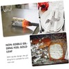 Operitacx 3sets Foil Leaves Gilding Foil Sheets Craft Decoration Art