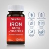 Piping Rock Iron 65 mg with Vitamin C | 120