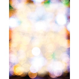 Great Papers! Party Lights Letterhead, for Invitations, Announcements and Personal Messages, Printer Friendly 8.5” x 11”, 50 Pack (2023044)