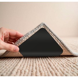 Carpet Tape Rug Gripper Pads Kitchen Mats for Floor Rug Pad Carpet Tape Double Sided Anti Slip Rug Pad Non Slip Padding Double Sided Carpettape Ruban AdhéSif Double Face