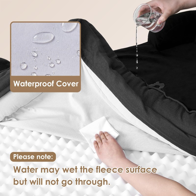 EHEYCIGA Orthopedic Dog Beds for Extra Large Dogs, Waterproof Memory