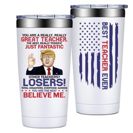 Grifarny Teacher Appreciation Gifts for Women - Teacher Christmas Gifts from Student - You are a Really Really Great Best Teacher Ever Tumbler 20oz