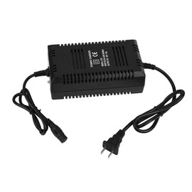 Cargador de Batería de Plomo Ácido de 36V, Seguimiento Automático de la Capacidad de la Batería, Apagado Automático de Carga Completa, Carga Rápida Adecuado para Bicicleta Scooter Eléctrica, etc.(US)