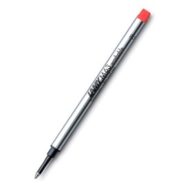 Lamy M63 Medium Rollerball Pen Refill, Red