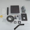 JingGang Oil Rubbed Bronze Shower System 8 Inch Bathroom Rain