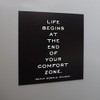 Quotable Magnet - Life begins at the end of your