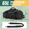 EASY BW 65L Large Travel Duffle Bag Military Tactical Backpack,