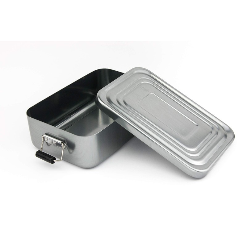 Troika Unisex - Adult Titanium Lunch Box