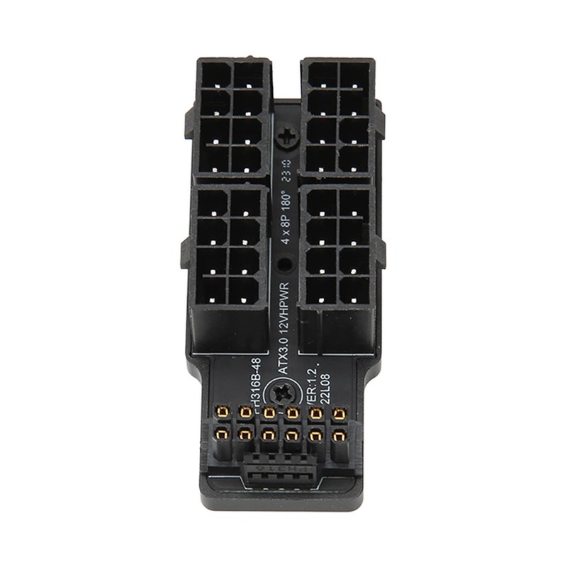 ATX 4 8P Up Angled Adapter 32P To 16P 600W