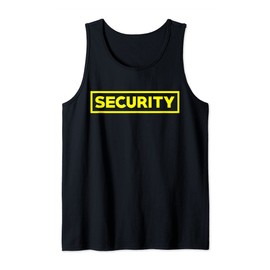 Security Officer Enforcement Badge Police Guards Duty Tank Top