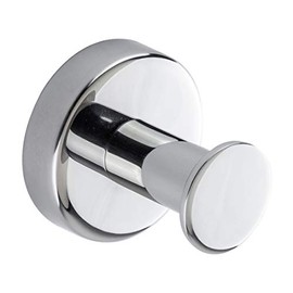 INDA STYL Wall Hanger, Stainless Steel, White, 5 x 5 x 5 cm