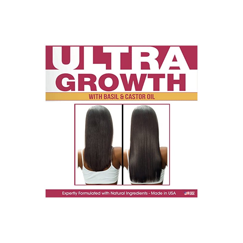 Difeel Ultra Growth Basil & Castor Hair Oil Tratamiento acondicionador