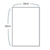 Ube Film JUST CLEAN JCL-05 Disposable Trash Can Standing, White,