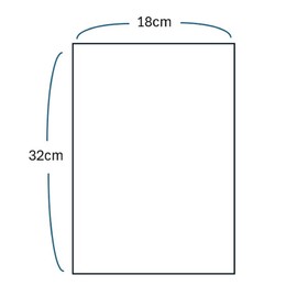 Ube Film JUST CLEAN JCL-05 Disposable Trash Can Standing, White, Pack of 10, Ready to Dispose of Film, Pictogram