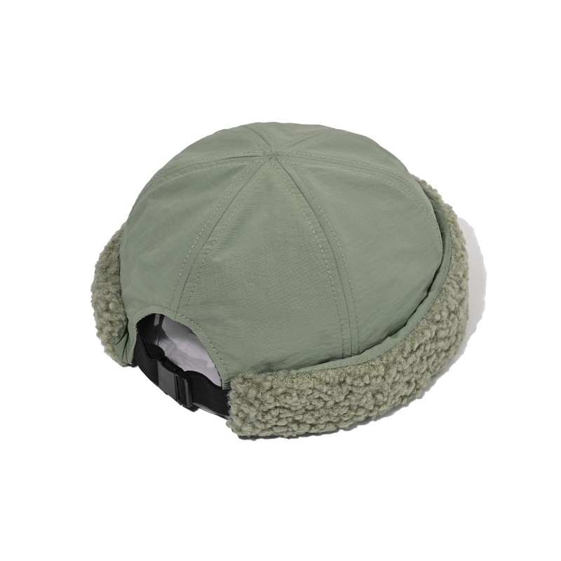 Clape Winter Docker Cap Thick Warm Brimless Hat Waterproof Peakless