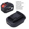 Battery Power Adapter Cordless Circuit Protection Simple Operation Battery Converter