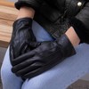 Isotoner Ladies Three Point Leather Glove