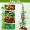 AlisisFores 2 Pack Garden Trellis for Climbing Plants Outdoor,63inch Tall