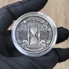 Memento Mori Challenge Coin - 1.57" Motivational Gift with Skull,