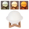 Mini Planet Humidifier LED Moon Lamp Diffuser Rechargeable Planetary USB