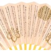 Oka Denen Tea Ceremony Fan, Urasenke for Women, Rikyu Hyakushu