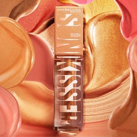 Maybelline SunKisser Blush Líquido, Brillo Natural como Besado por el Sol, Larga Duración hasta 12H y Fórmula con Vitamina E, Tono 11 Electric Bronze 