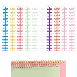 Binding Combs 10pcs Binding Machine 30 Hole Plastic Spiral Book Binder for Student Teacher Business Document File Making Office and School Use