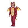 Dress Up America Dragon Costume for Kids - Red Dragon
