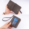 XINNSTAR Small Wallet for Women, Genuine Leather RFID Blocking Credit