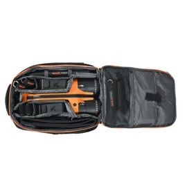 MAXPRO Maxpack Backpack | Custom travel backpack designed Fits all accessories | Mesh for the water bottle | Made with durable, weather-resistant 1680D polyester