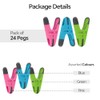 Soft Grip Clothes Pegs for Washing Line Strong & Durable