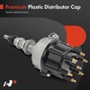A-Premium Ignition Distributor with Cap and Rotor Compatible with Ford