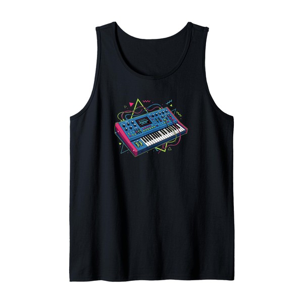 Synth-pop New-Wave-Music Dark-Wave 90s Synthesizer Tank Top