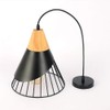 Mxsaoud Black Pendant Lights Kitchen Island,Black Pendant Light,Adjustable Wood Hanging