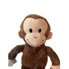 Weighted Stuffed Animal, George Monkey with 2 1/2 lbs, washable