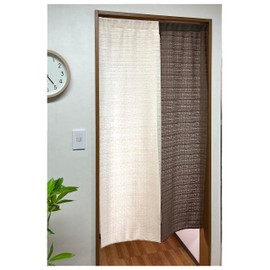 cloth shop Noren Curtain, UV Insulation, Thermal Insulation, Scandinavian Fashionable, Room Divider, Width 33.5 (85 cm) x Length 59.1 inches (150 cm), Marimo Moss Ball Style Noren, BEBR