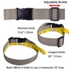 Wisdompro Luggage Strap, Suitcase Connecting Belt, Luggage Organizer, Bag Closing